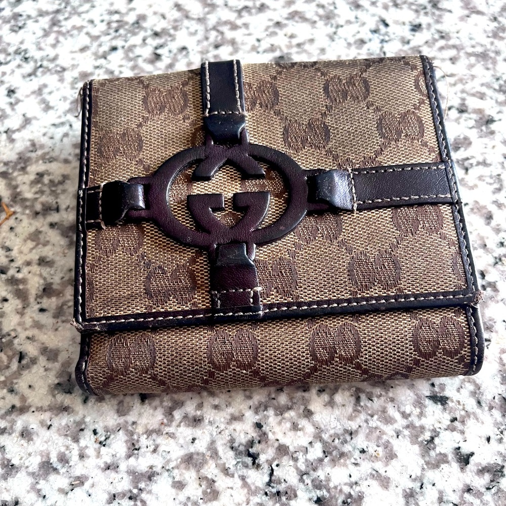 Gucci GG French Flap Wallet
